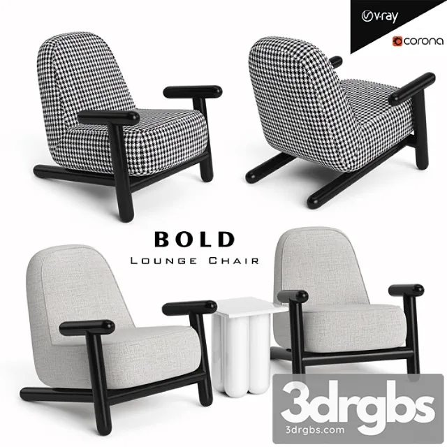 Bold Armchair 3D Model Free