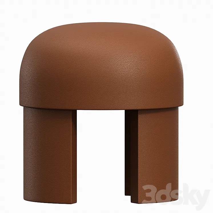 Bold stool Milena Denis Polania 3D Model Free