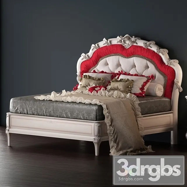 Bolero Agostini Mobili Bed 3D Model Free