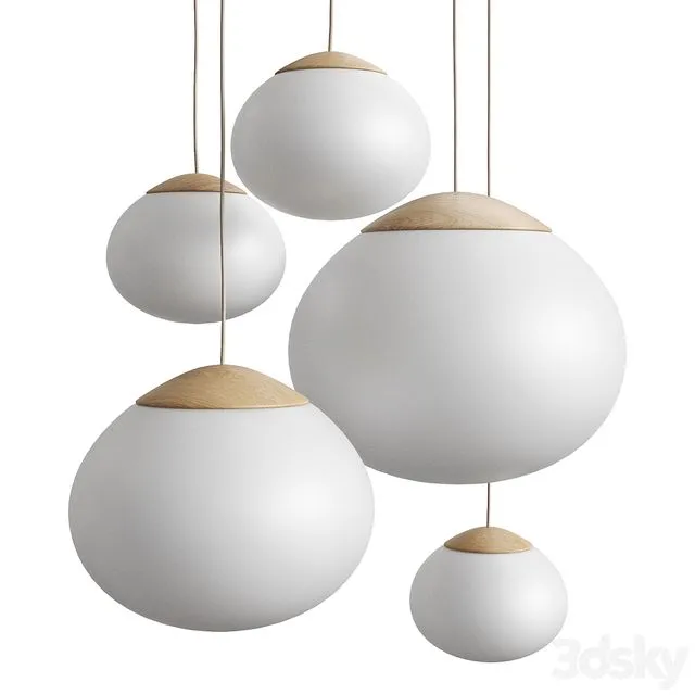 Bolia Acorn pendant lamp 3D Model
