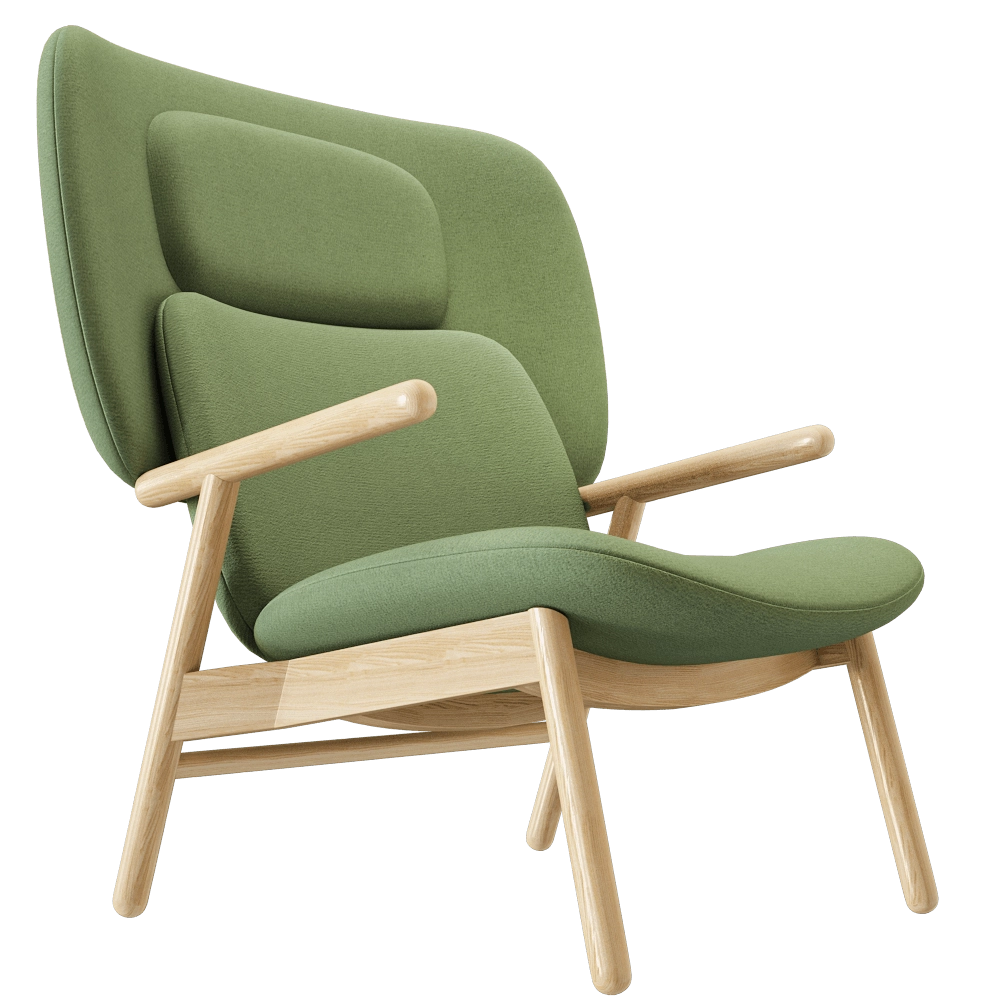 Bolia - Armchair Cosh with high back 3D Model