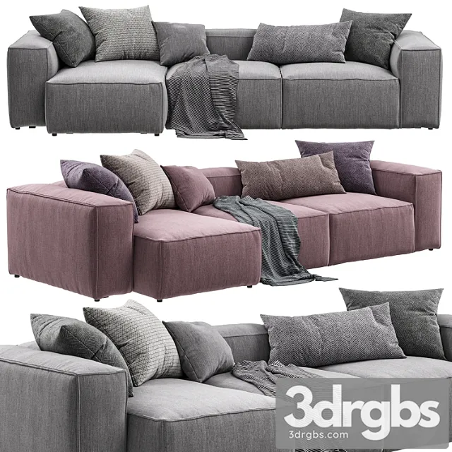 Bolia - cosima (3-seat chaise longue sofa)