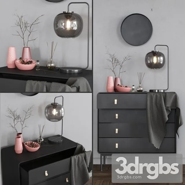 Bolia Decorative set 3D Model Download