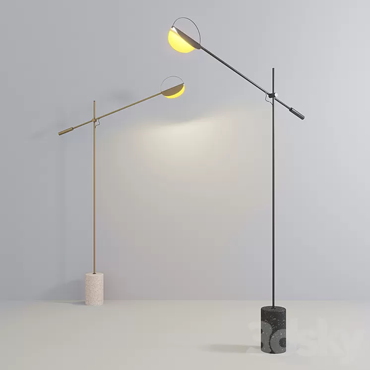 BOLIA LEAVES | Floor lamp 3D Model