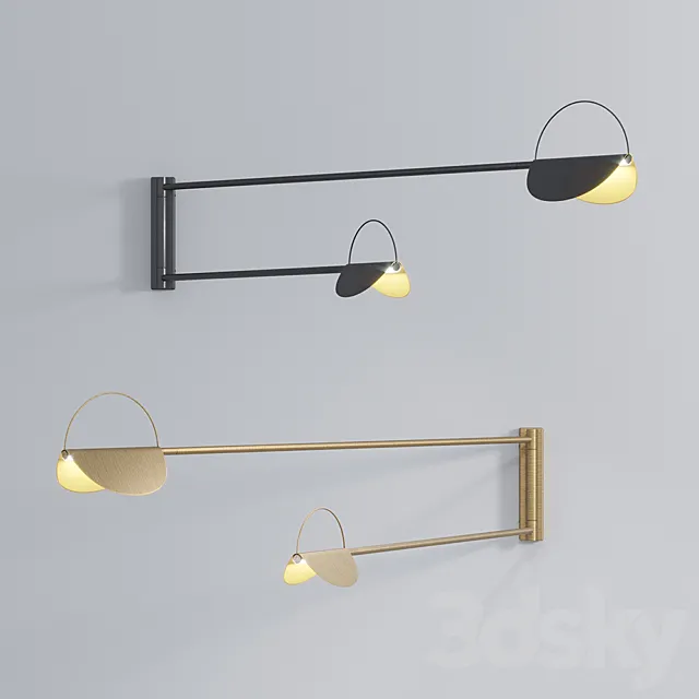 BOLIA LEAVES | Wall lamp 3DModel