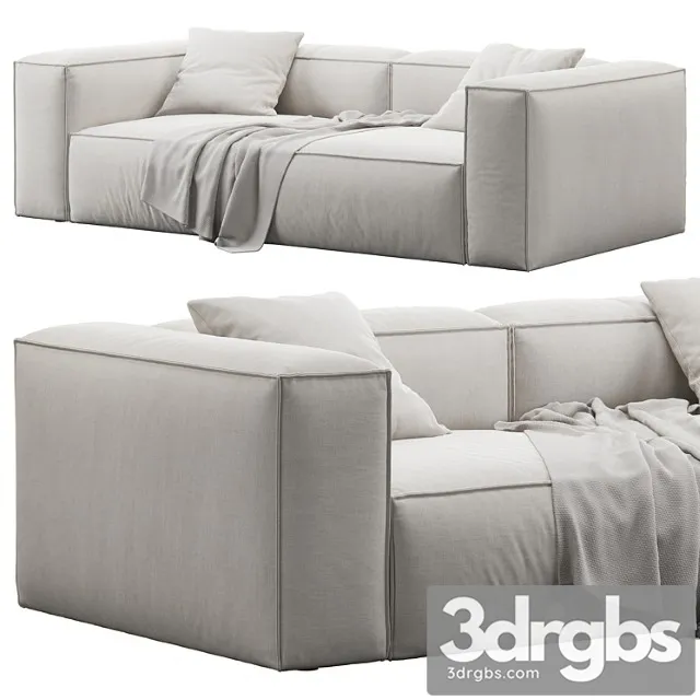 Bolia Modular 2 Seat Sofa by Cosima 3D Model Free