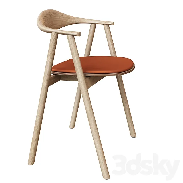 Bolia Swing Dining Chair 3D Model