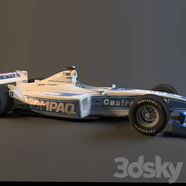 bolid f1 3DModel