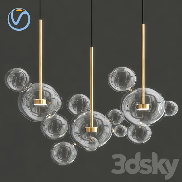 Bolle Linear 14 Bubbles 3D Model