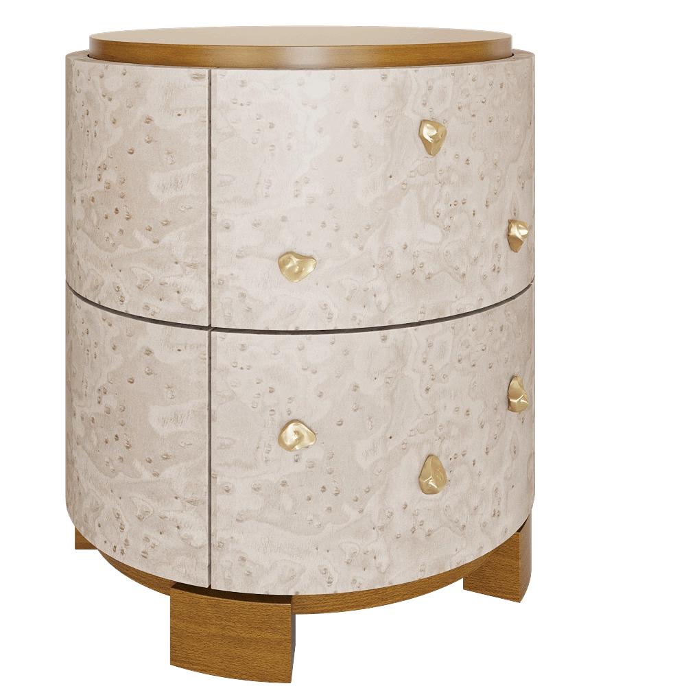 BOLLU - Bedside table BELLE 3D Model