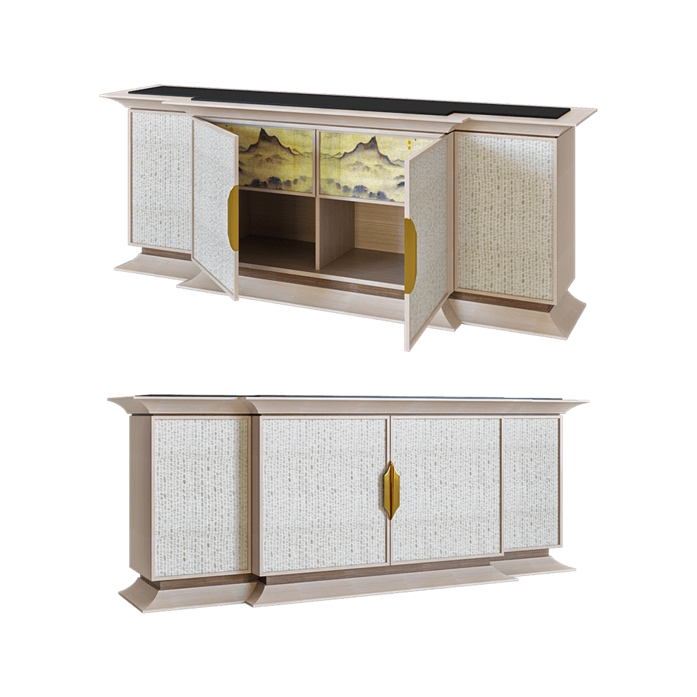 BOLLU - Chest of drawers CA003 3D Model