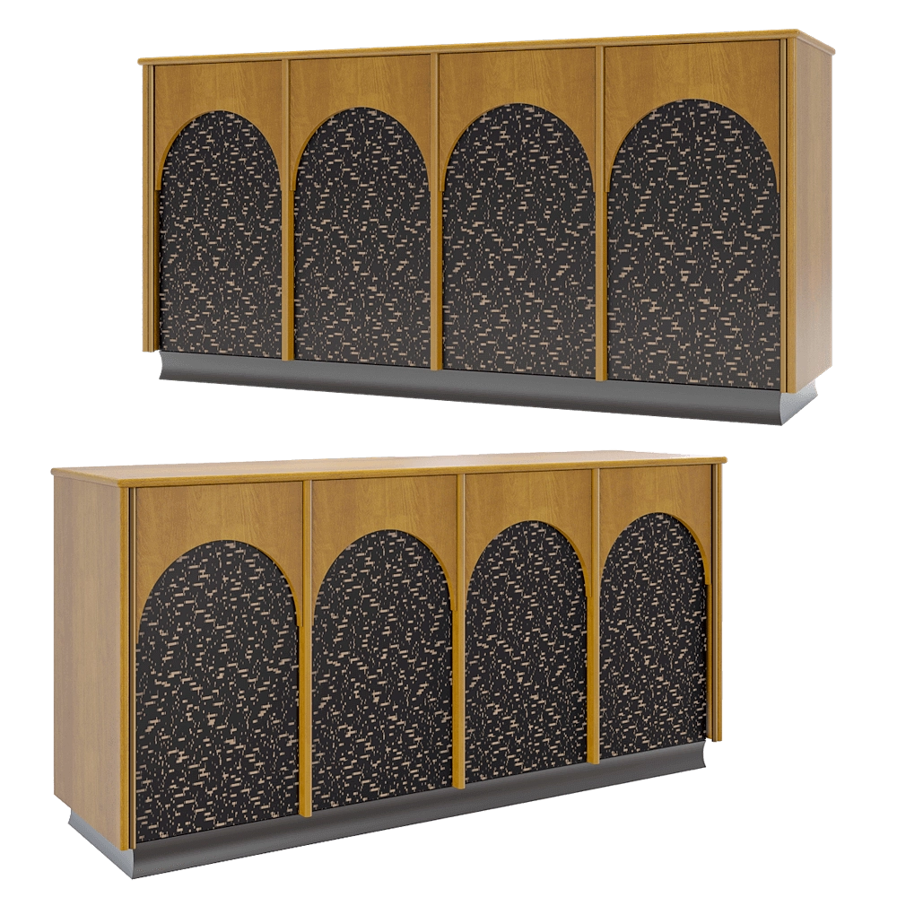 BOLLU - Chest of drawers CA008 3D Model