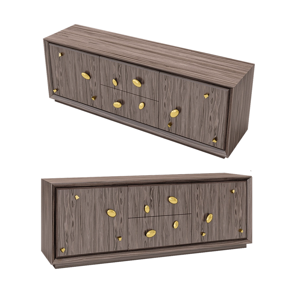 BOLLU - Chest of drawers MERCURY 3D Model