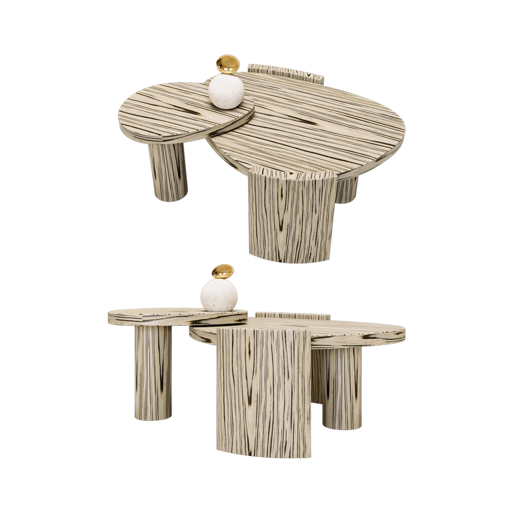 BOLLU - Table BIG NEST CT014 3D Model