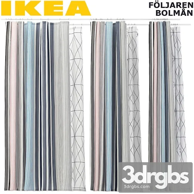 Bolman Foljaren Feljaren Set 3D Model Free