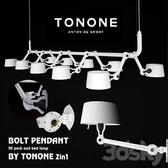 Bolt Pendant By Tonone 3D Model