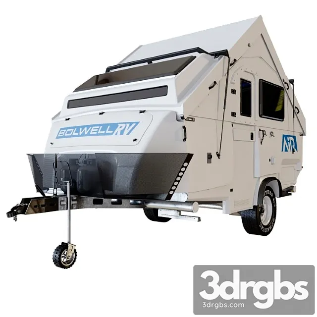 Bolwell air compact caravan camper trailer 3D Model Free