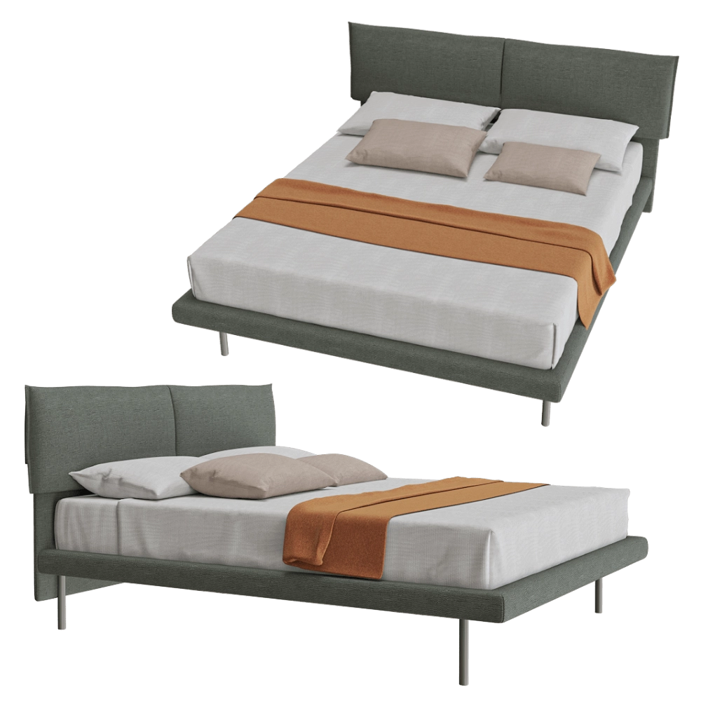 Bolzan - Bed Iorca h9 3D Model