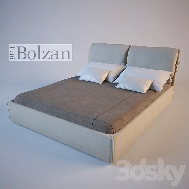 Bolzan letti _ Ibiza 3DModel