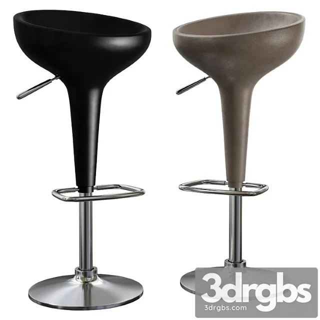 Bombo Swivel Barstool Magis 3D Model Free