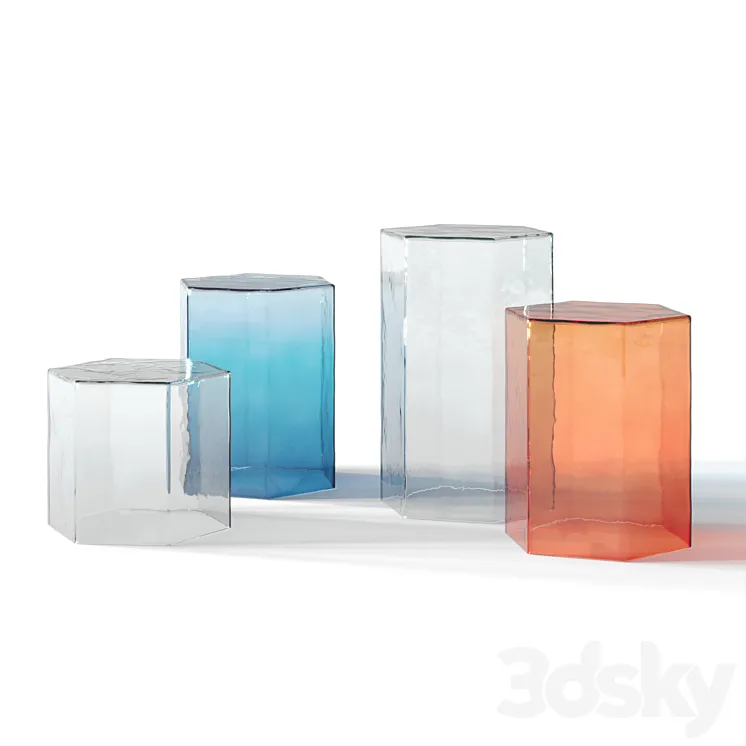 Bomma Hex Table 3D Model Free