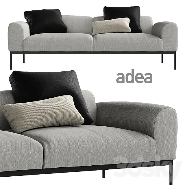 Bon Sofa by Adea 3D Model