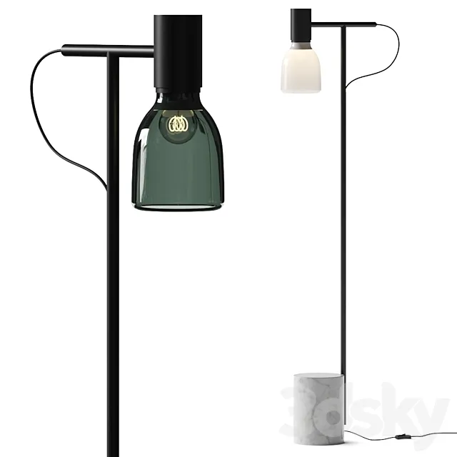 Bonaldo Acquerelli Floor Lamp 3DModel