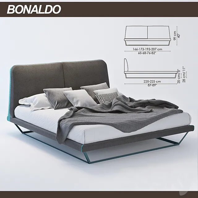 Bonaldo Amlet bed 3DModel