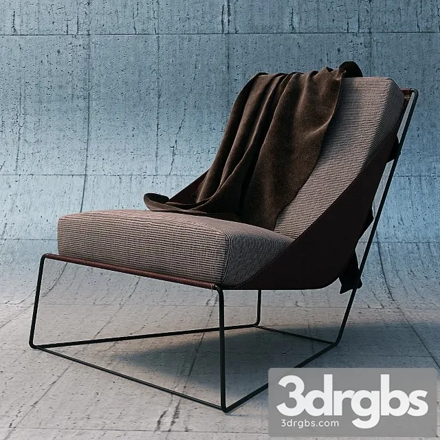 Bonaldo Armchair 3D Model Free