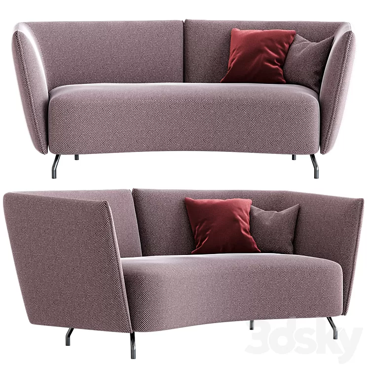 Bonaldo arno sofa 3D Model