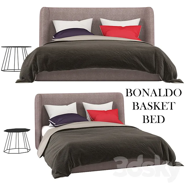 BONALDO Basket Bed 3D Model