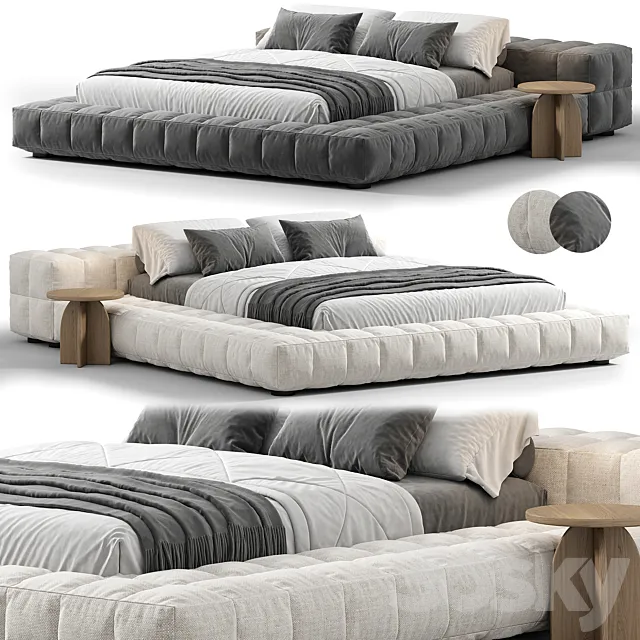 BONALDO BED SQUARING 3D Model