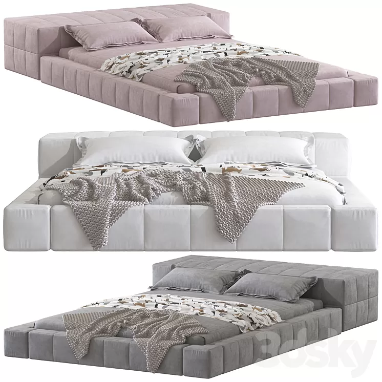 BONALDO BEDS 3D Model Free