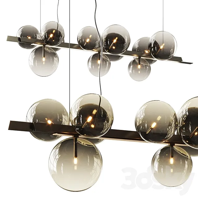 Bonaldo Bon Ton 11 Pendant Lamp 3DModel