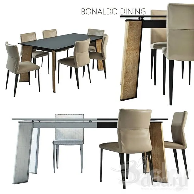 Bonaldo Dining 3DModel