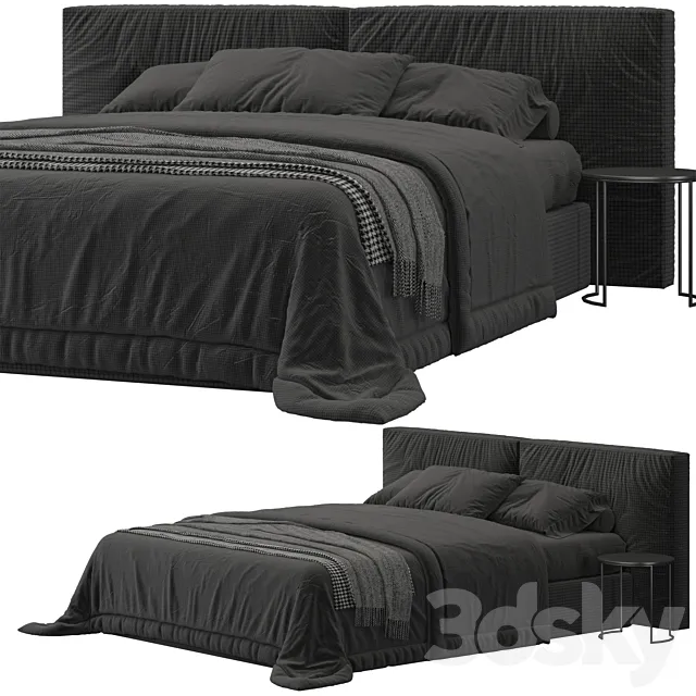 Bonaldo Fluff Bed 3DModel