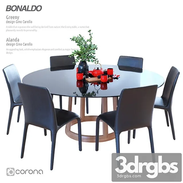 Bonaldo Greeny Alanda 1 3D Model Free