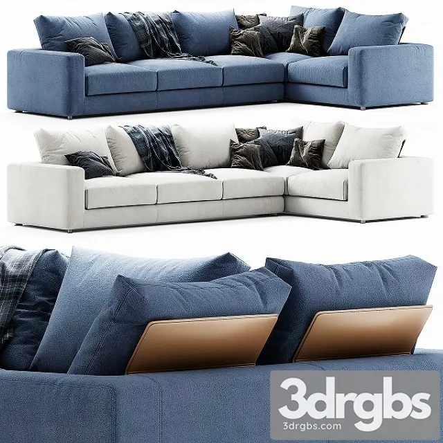 Bonaldo Hiro Sofa 3D Model Free