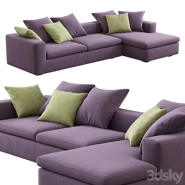 Bonaldo Land (Corner Sofa) 3D Model