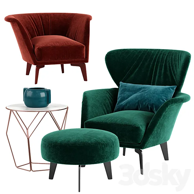 Bonaldo Lovy armchair 3DModel