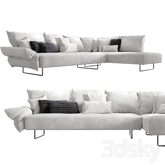 Bonaldo madame c sofa 3D Model