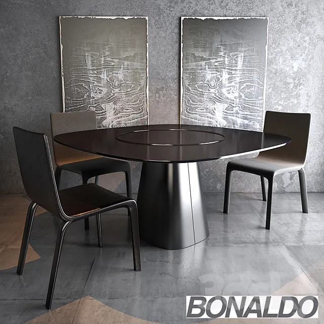 Bonaldo Mythos table 3D Model