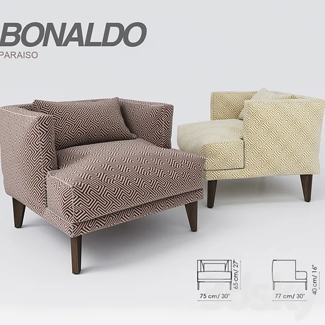 Bonaldo PARAISO 3D Model