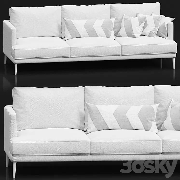 BONALDO PARAISO SOFA 3D Model Free