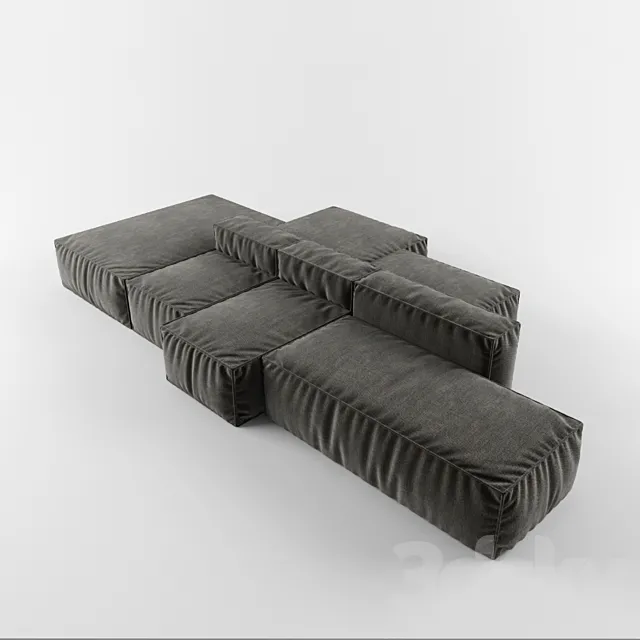 Bonaldo Peanut B sofa 3D Model