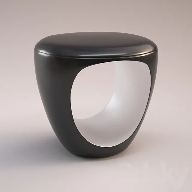 Bonaldo Pebble Pouf 3D Model