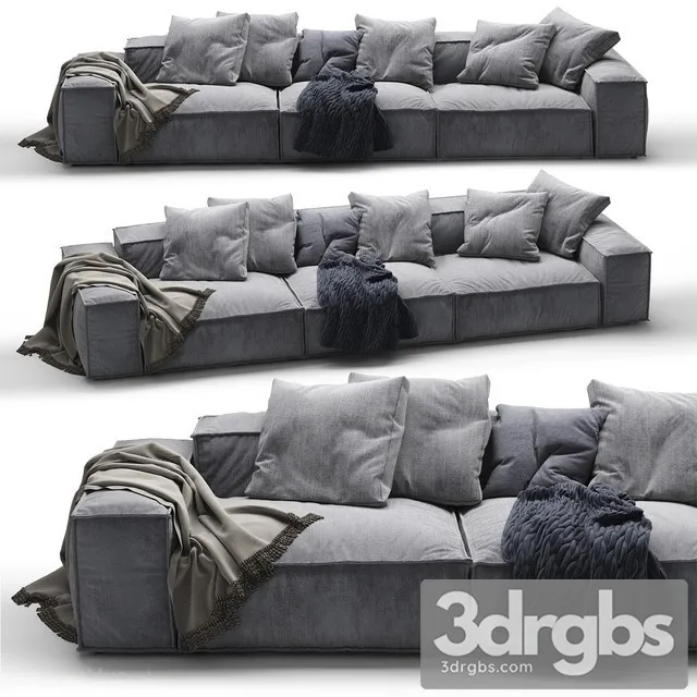 Bonaldo Penut Sofa 3D Model Free