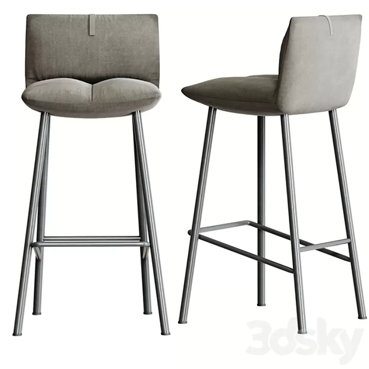 Bonaldo pill too stool 3D Model