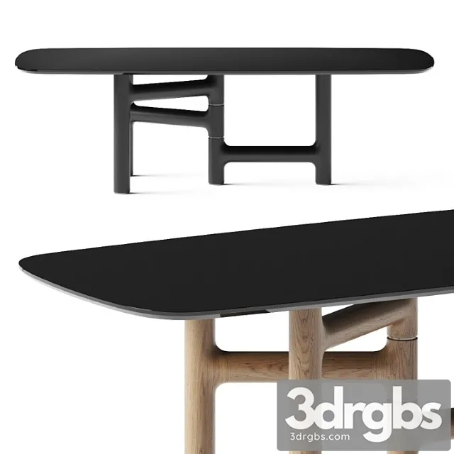 Bonaldo pivot dining table 2 3D Model Free