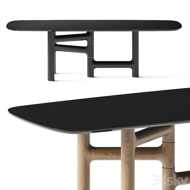 Bonaldo Pivot Dining Table 3D Model